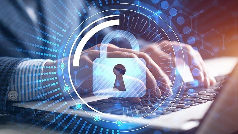 Cybersecurity illustration